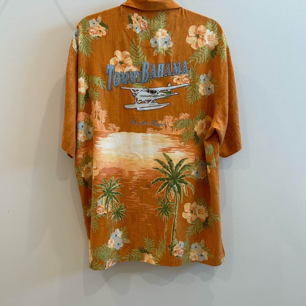 Tommy Bahama 100% Silk Camp Shirt